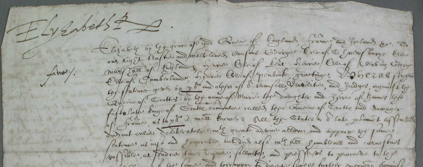 Mary Queen Of Scot S Execution Warrant Saved For The Nation National Heritage Memorial Fund