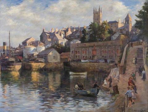 Inner Harbour – Abbey Slip by Stanhope Forbes 