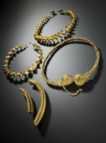 Iron Age gold torcs Iron Age gold torcs