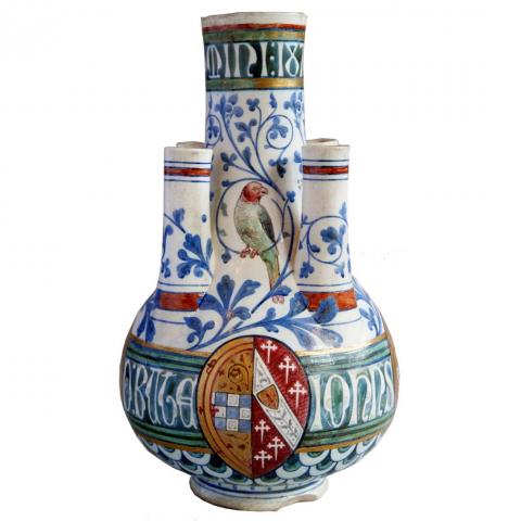 Victorian ceramic vase designed by William Burges, acquired by Amgueddfa Cymru – National Museum Wales