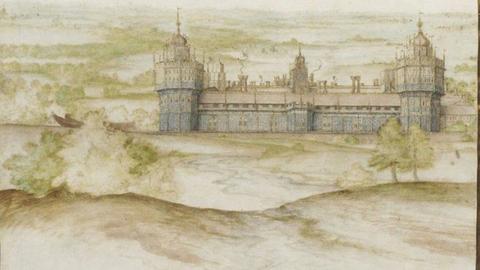 Joris Hoefnagel's painting of Nonsuch Palace Joris Hoefnagel's painting of Nonsuch Palace