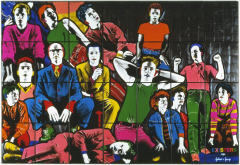 Gilbert and George's Existers, part of the Anthony d'Offay Collection