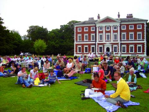 Picnic event at Lytham Hall