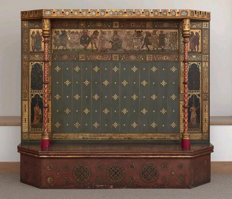 William Burges' Zodiac Settle