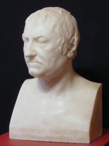 Bust of Charles Townley by Joseph Nollekens