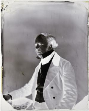 Negative of William Henry Fox Talbot