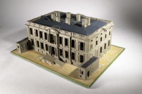 Design model for Nicholas Hawksmoor’s Easton Neston