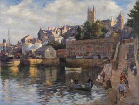 Inner Harbour – Abbey Slip by Stanhope Forbes