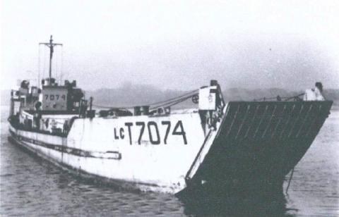 LCT 7074 landing craft