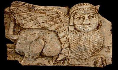 One of the Nimrud Ivories