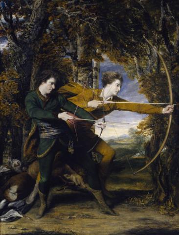 Joshua Reynolds' Colonel Acland and Lord Sydney: The Archers