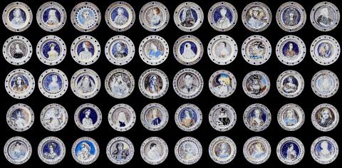 Vanessa Bell and Duncan Grant's famous Women Dinner Service Vanessa Bell and Duncan Grant's famous Women Dinner Service