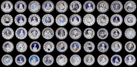 Vanessa Bell and Duncan Grant's famous Women Dinner Service