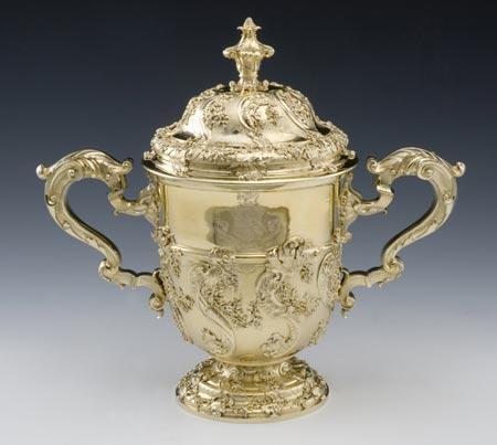 An Elizabethan Silver-Gilt Cup & Cover