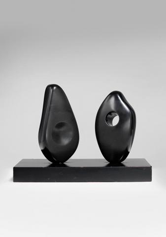 Barbara Hepworth's Two Forms (Orkney 1967)
