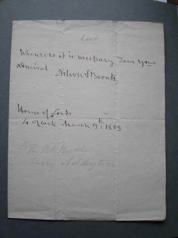 Nelson letter