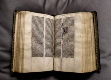 Canterbury Cathedral Lyghfield Bible