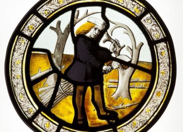 Labours of the Months: Norwich’s newly-acquired medieval stained glass